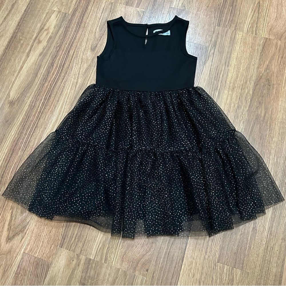 Epic Threads Toddler Dress Black & Gold | Toddler Size 3T